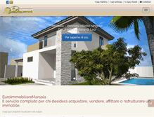 Tablet Screenshot of euroimmobiliaremarsala.com